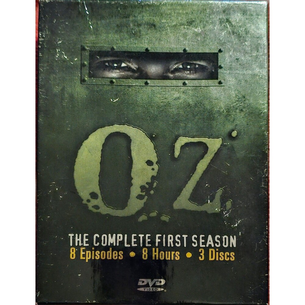 OZ Season One COMPLETE DVD SET 2002 All 8 Episodes, Music Video BONUS on 3 Discs